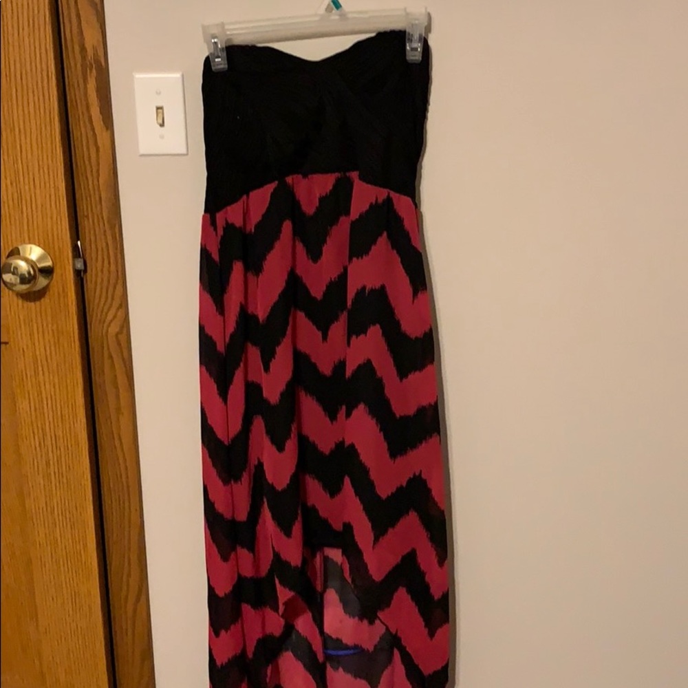 Strapless dress